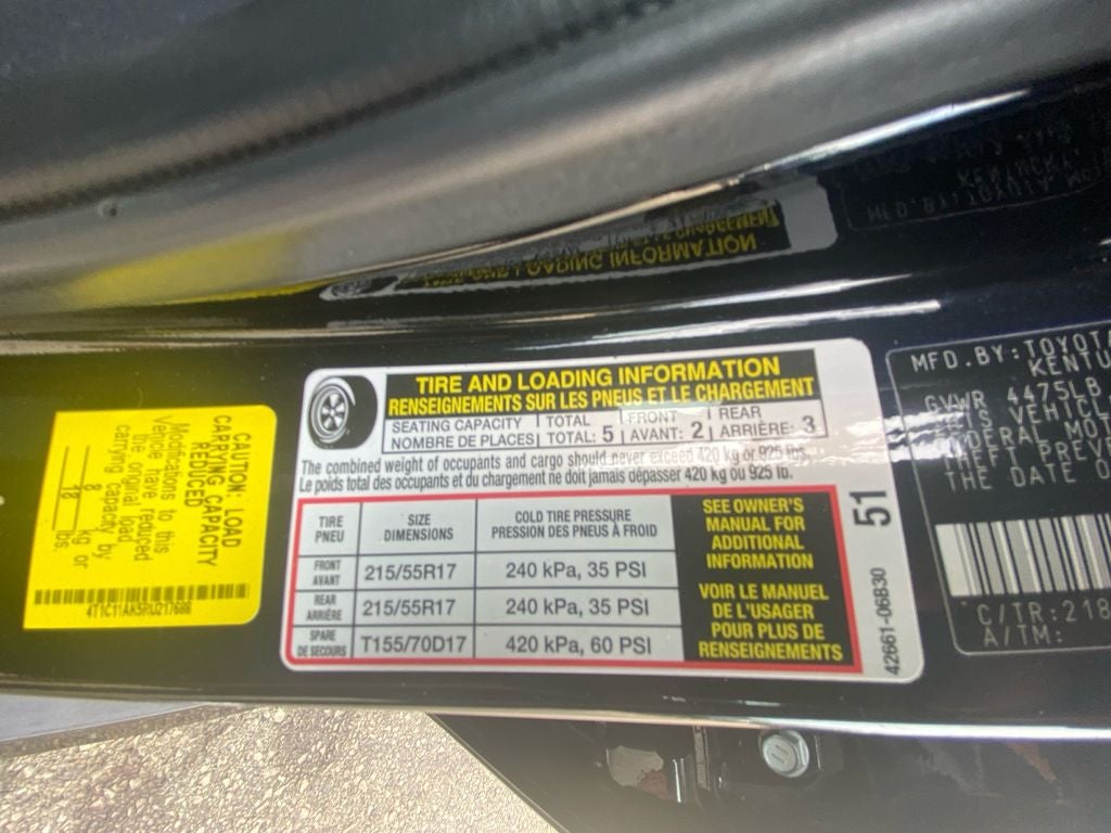 2024 Toyota CAMRY LE