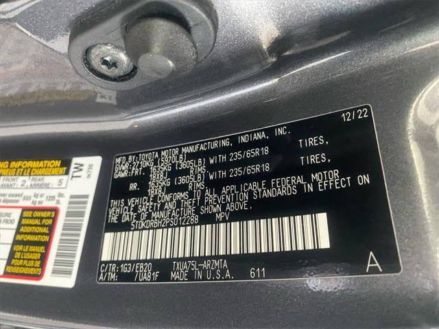 2023 Toyota HIGHLANDER XLE