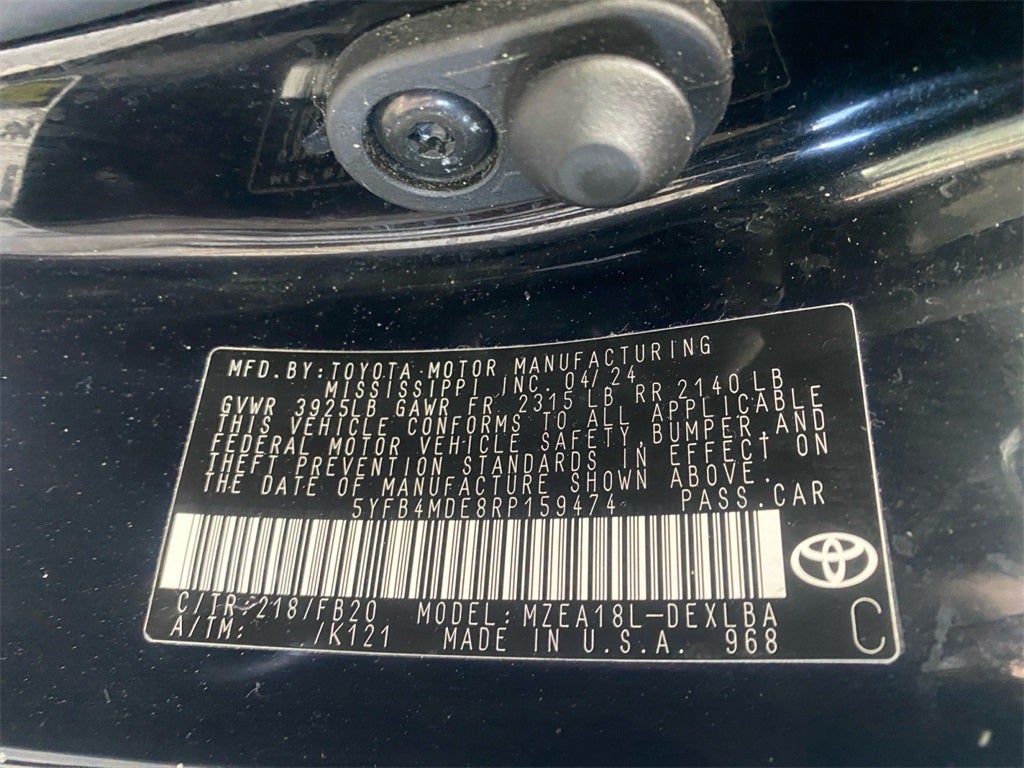 2024 Toyota COROLLA LE