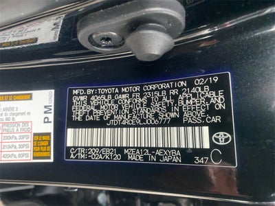 2020 Toyota COROLLA XSE