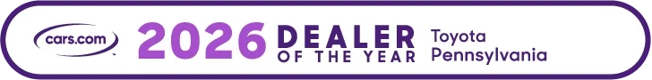 2026 Cars.com Toyota Dealer of the Year in Pennsylvania