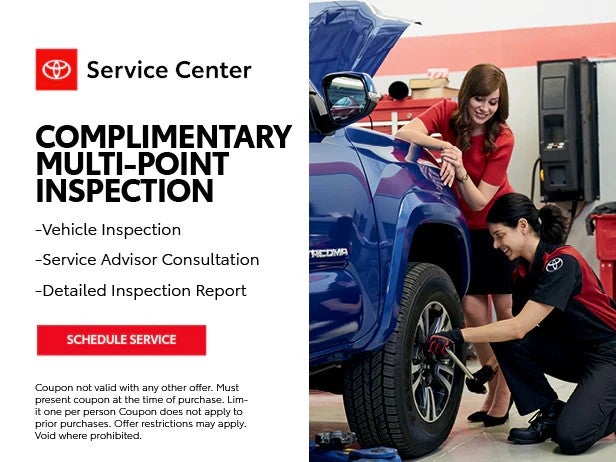 Complimentary Multi-Point Inspection