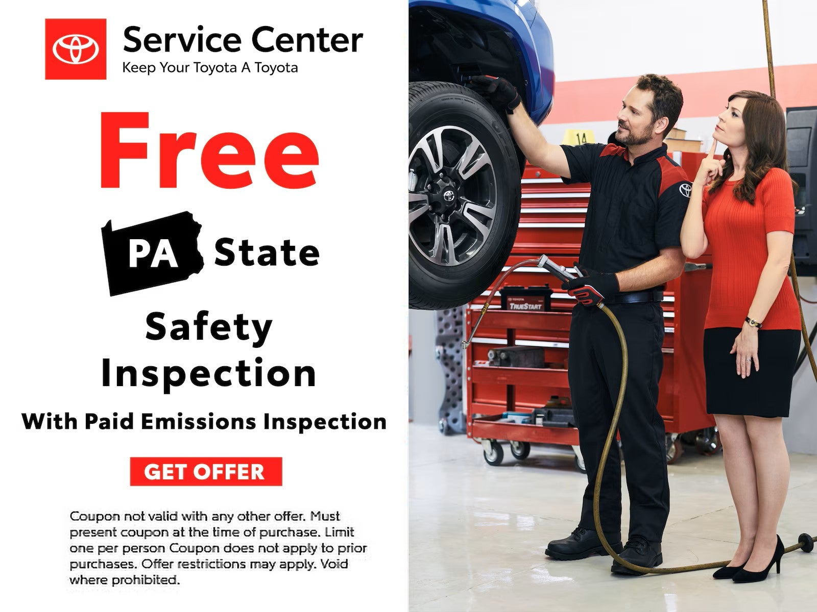 Free PA State Safety Inspection*