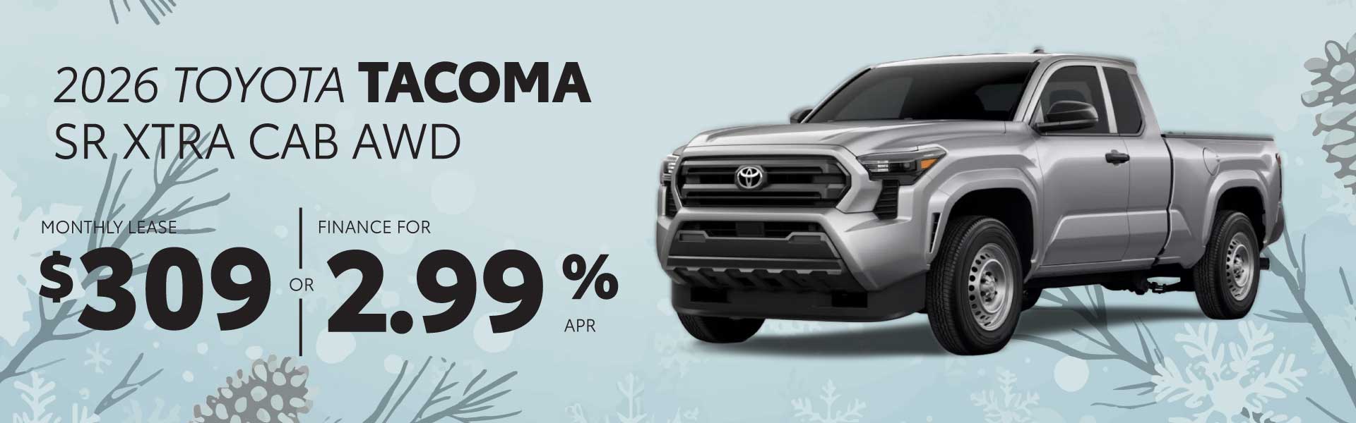 2026 Toyota Tacoma Deals