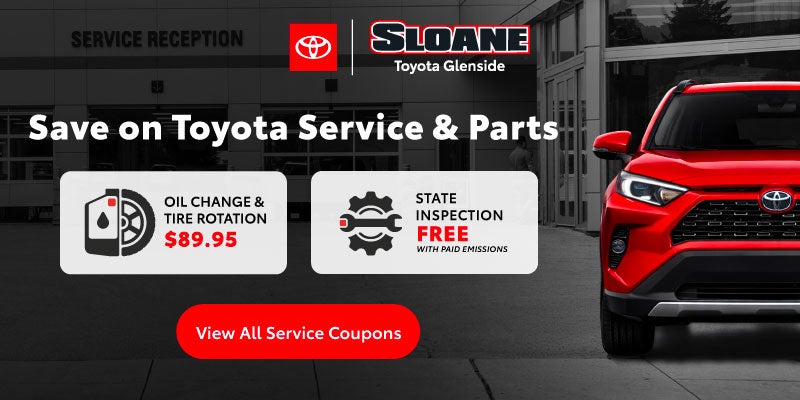 Save on Toyota Service and Parts.